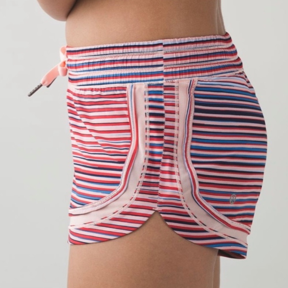 🍋 Lululemon Make A Move Shorts Twisted Dune Minty Pink Alarming Mesh Str…
